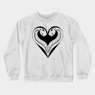 SNAKE HEART Crewneck Sweatshirt